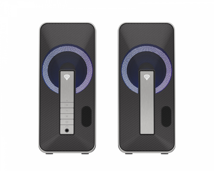 Genesis Helium 100BT 2.0 Højttalere med Bluetooth - Sort