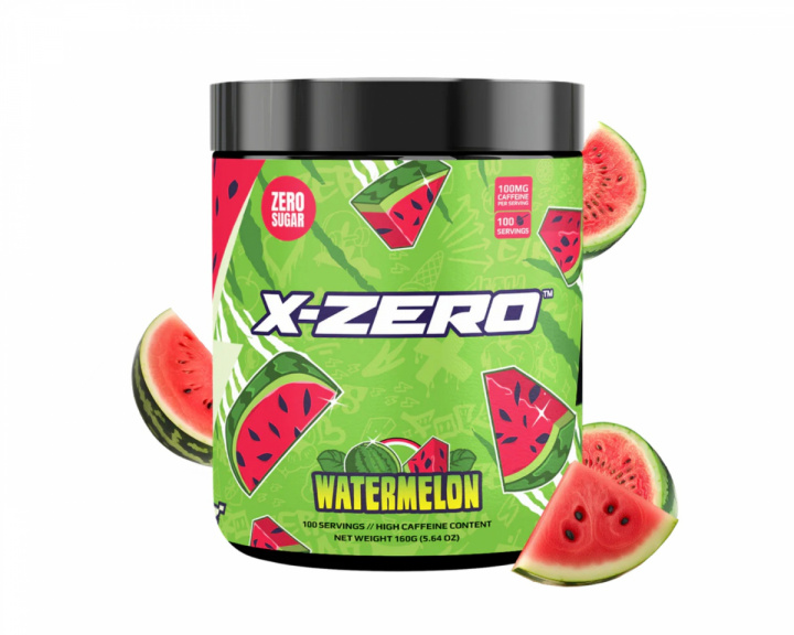 X-Gamer X-Zero Watermelon - 100 Portioner