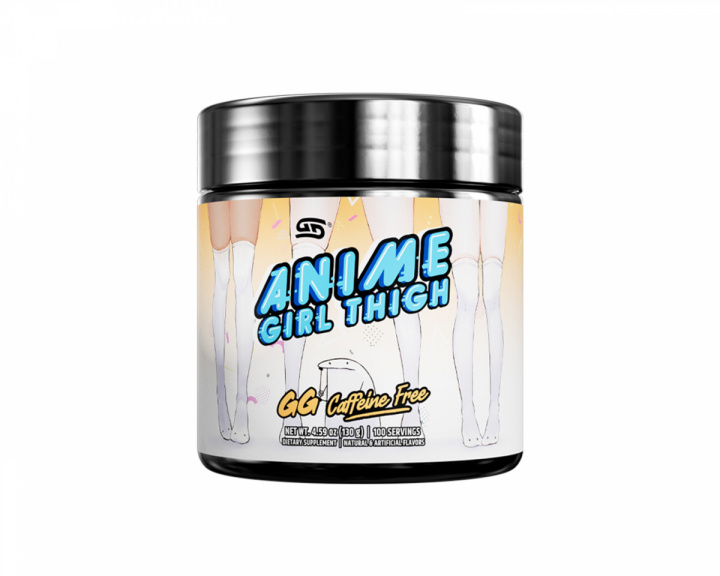Gamer Supps Anime Girl Thigh Caffeine Free - 100 Portioner
