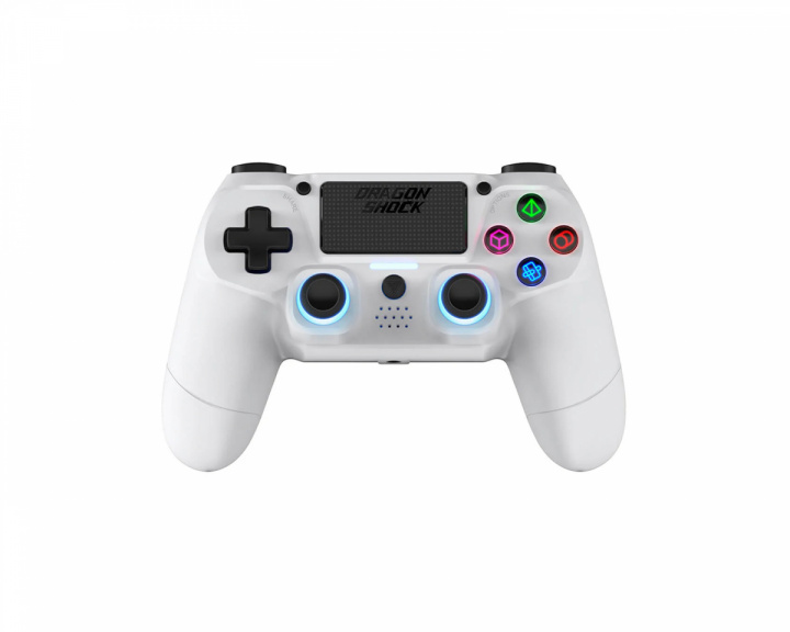DragonShock Mizar Trådløse Controllere PS4 - Hvid