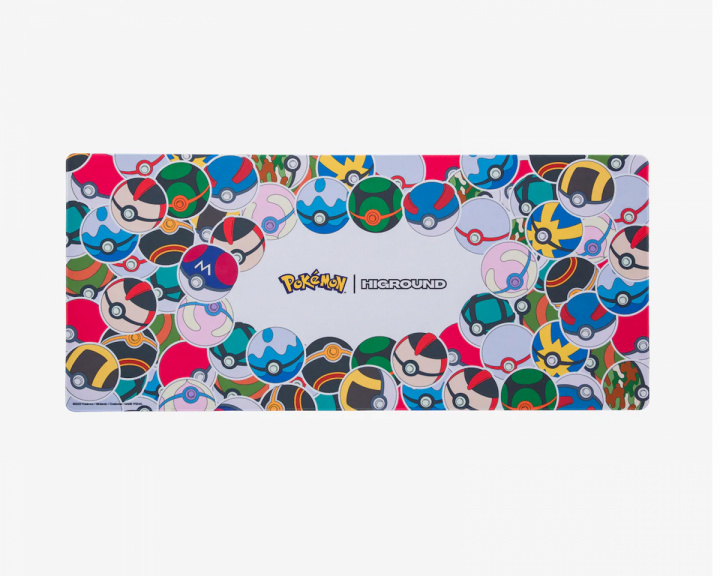 Higround Pokémon Gaming Musemåtte - Poké Ball Sticker - XL
