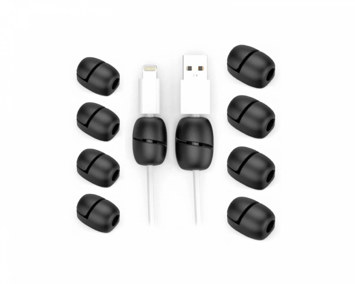 DESIRE2 Kabelklemme Nuggets Tidy - 10 stk - Sort