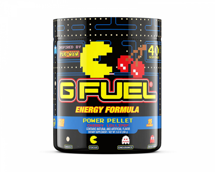 G FUEL x Pac Man Power Pellet - 40 Portioner