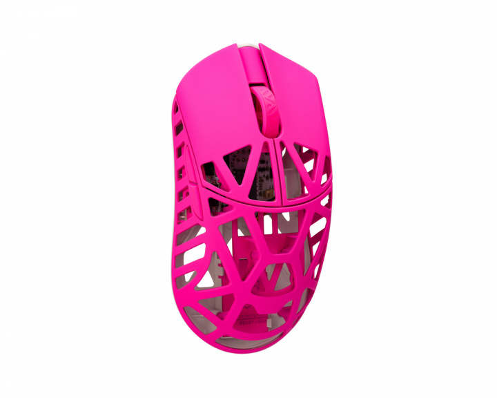 WLMouse BEAST X Max Trådløs Gaming Mus - Neon Rose [Omron Opticals]