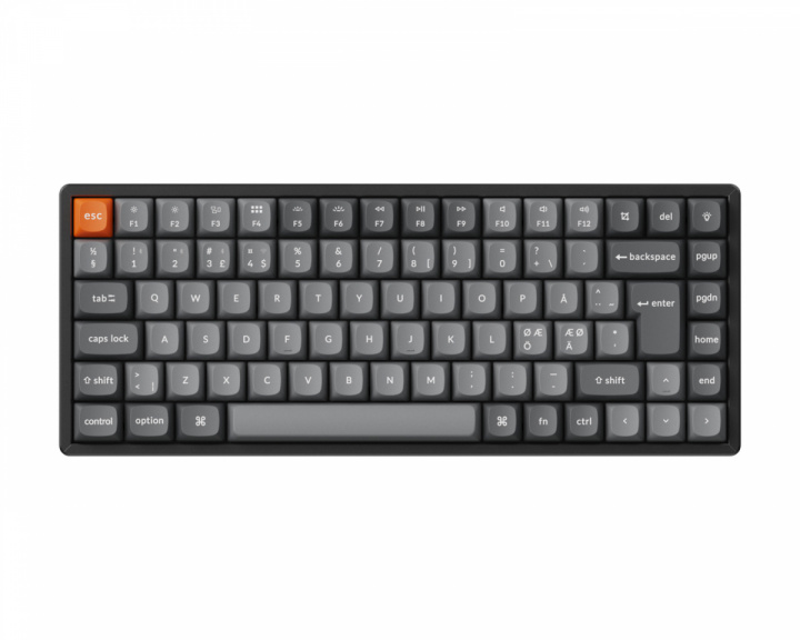 Keychron K2 MAX Trådløs Tastatur Hot-Swap [Super Red]