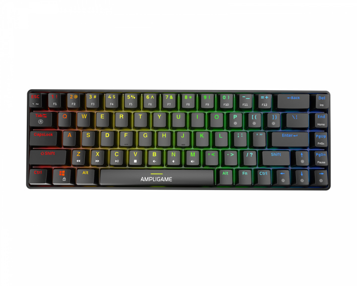 Fifine AmpliGame GK1 ANSI Gaming Tastatur - Sort