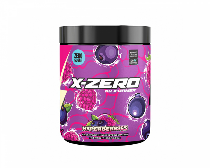 X-Gamer X-Zero Hyperberries - 100 Portioner