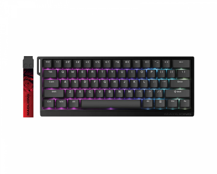 FGG MAD 60 HE RGB Tastatur ANSI [Magnetic Amber PRO] - Sort