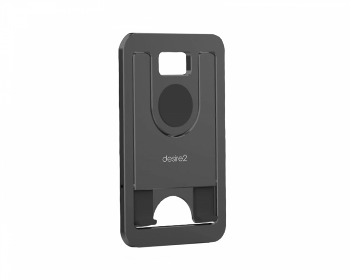 DESIRE2 Ultra Slim Telefonholder Aluminium - Mørkegrå