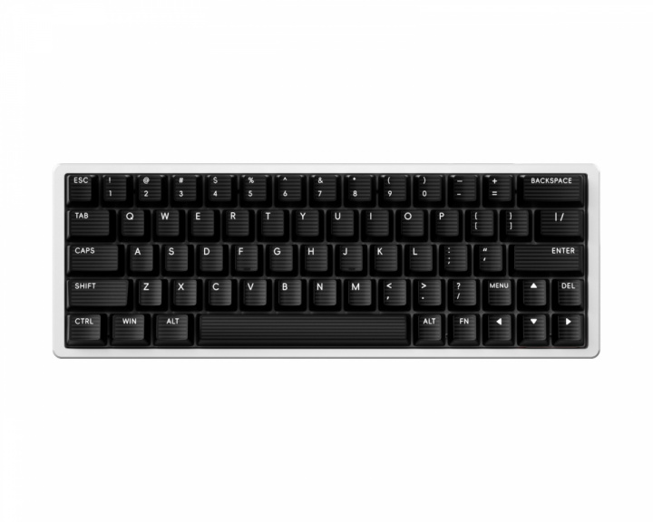  Xpunk 63 Magnetisk 60% Gaming Tastatur - Hvid/Sort
