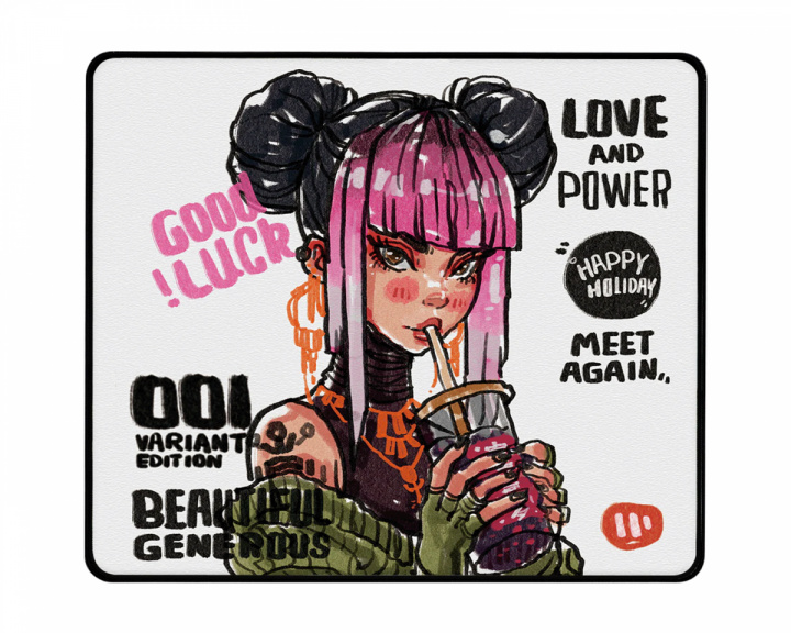 Owepowe Milk Tea - Gaming Musemåtte - XL