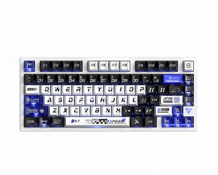 ATK RS7 PRO eSports Hall Effect Tastatur [Drive to Win (RGB)] - Hvid