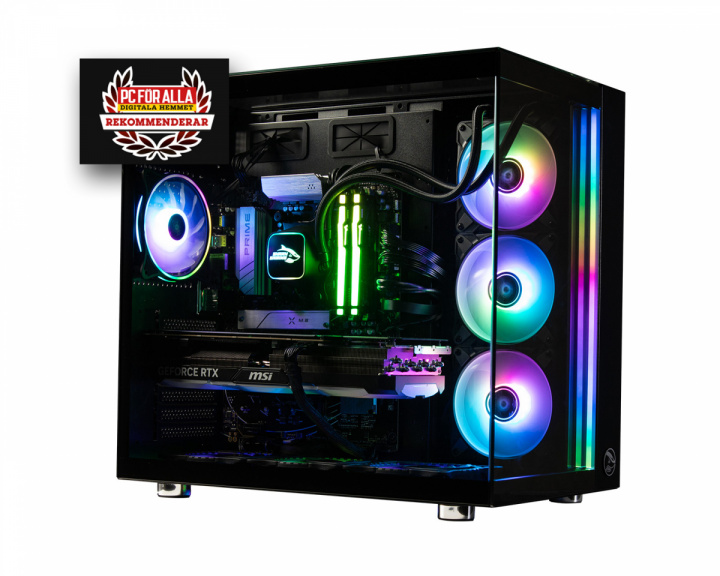 Shark Gaming Shark RGBeast R708 Gaming PC - RX 9070 XT - Ryzen 7 9800X3D