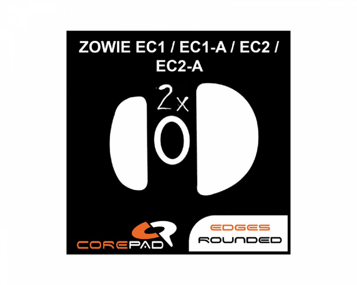 Corepad Skatez til Zowie EC1/EC1-A/EC1-B DIVINA/EC1-C/EC2/EC2-A/EC2-B DIVINA/EC2-C/EC3-C