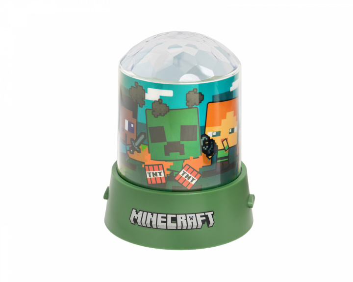 Paladone Minecraft Party Projection Light - Minecraft Natlampe