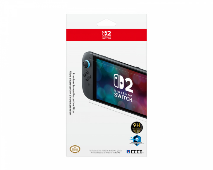 Hori Premium Skærmbeskytter til Nintendo Switch 2