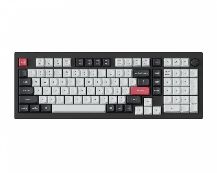  Q5 HE 96% RGB Hotswap ISO Tastatur [Nebula Linear] - Sort