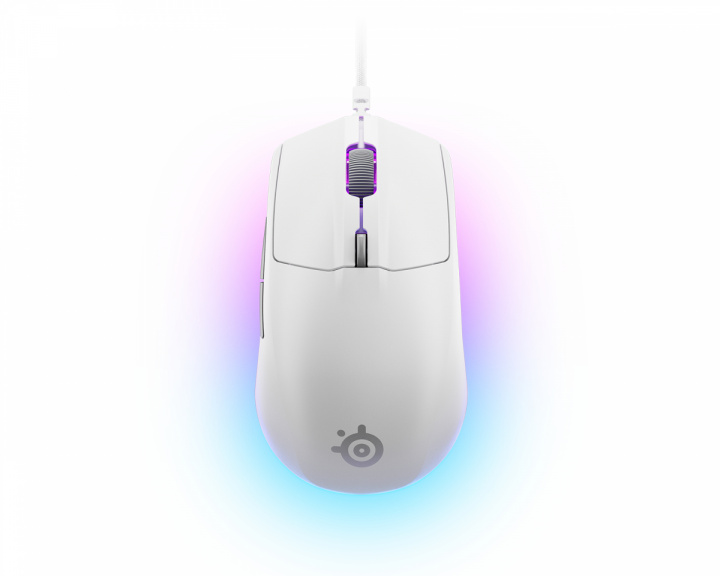 SteelSeries Rival 3 Gen 2 Gamingmus – Hvid
