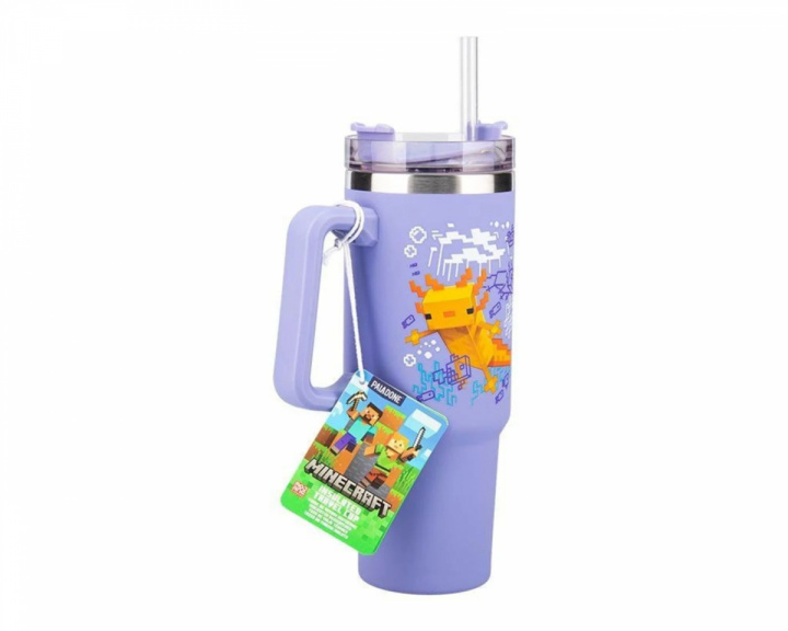  Minecraft Tumbler Kop 900ml - Lilla