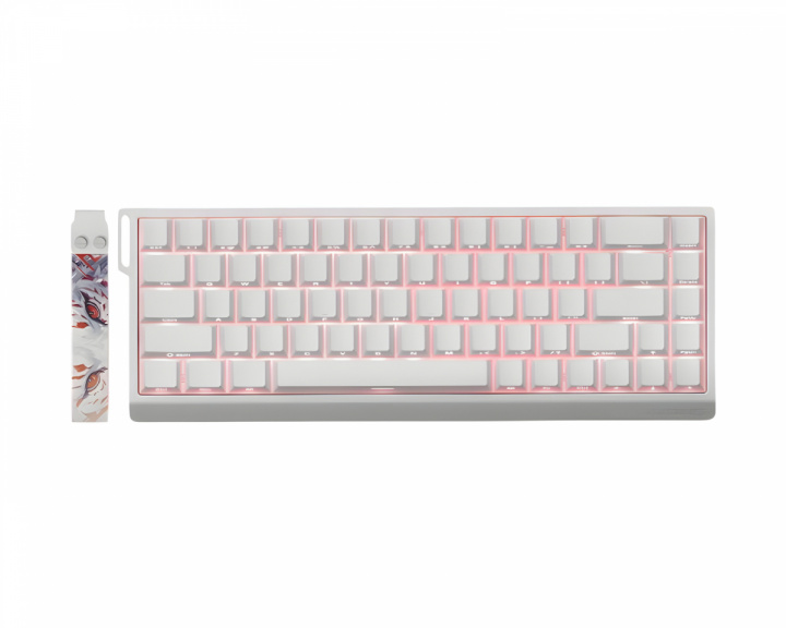  MAD68 HE RGB ANSI Tastatur [Magnetic Amber Pro] - Hvid