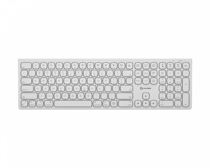 Alogic Echelon Trådløst Tastatur til Mac - Hvid