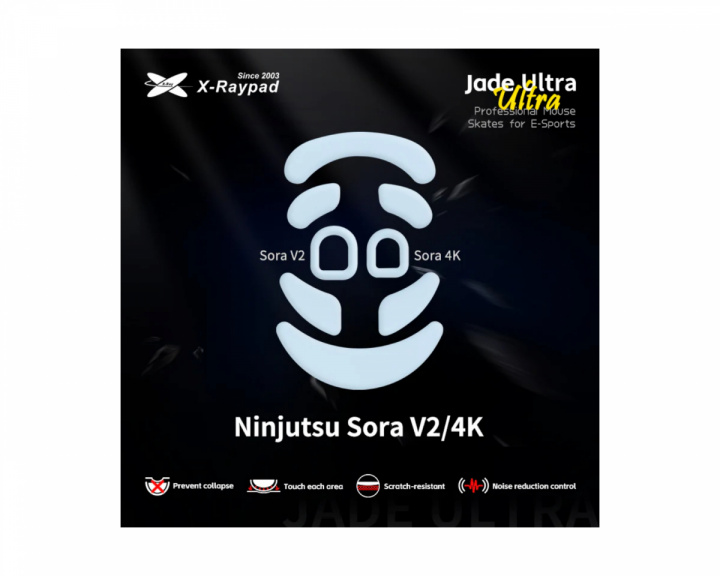 X-raypad Jade Ultra Skates til Ninjutsu Sora V2 / 4K (universal)