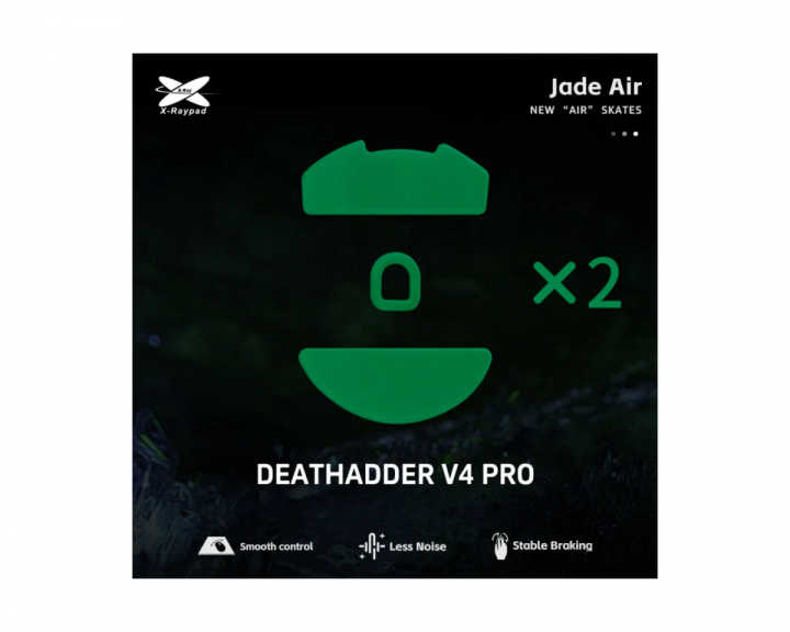 X-raypad Jade Air Skates til Razer Deathadder V4 PRO