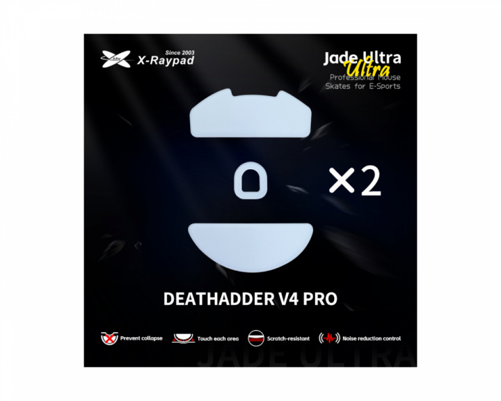 X-raypad Jade Ultra Skates til Razer Deathadder V4 PRO