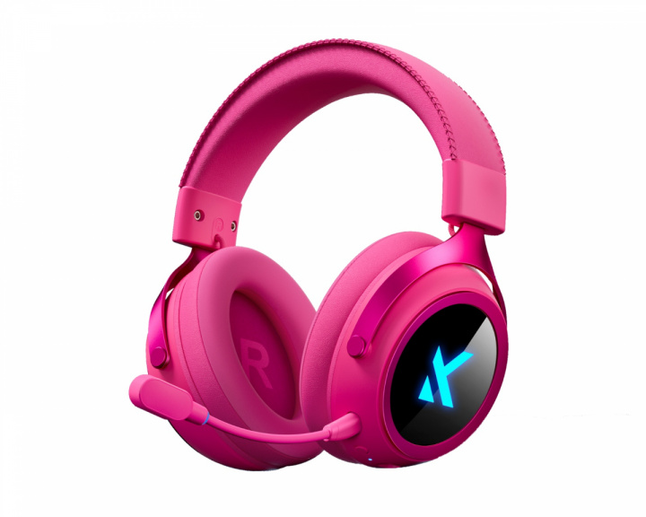  X9 Trådløst Gaming Headset - Rose Red