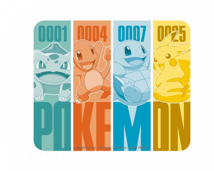 Abysse Pokémon Musemåtte - Kanto Startere