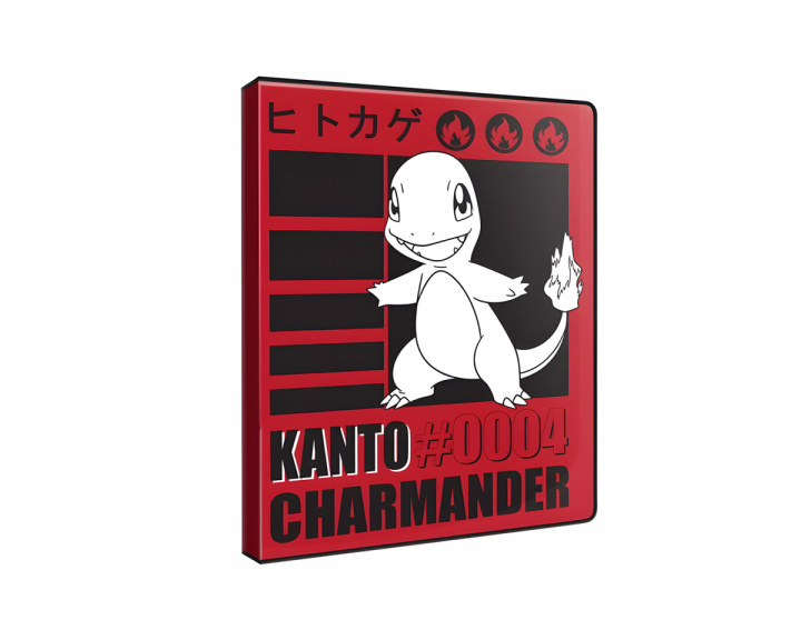 Pokémon Charmander Mappe - 4 Pocket