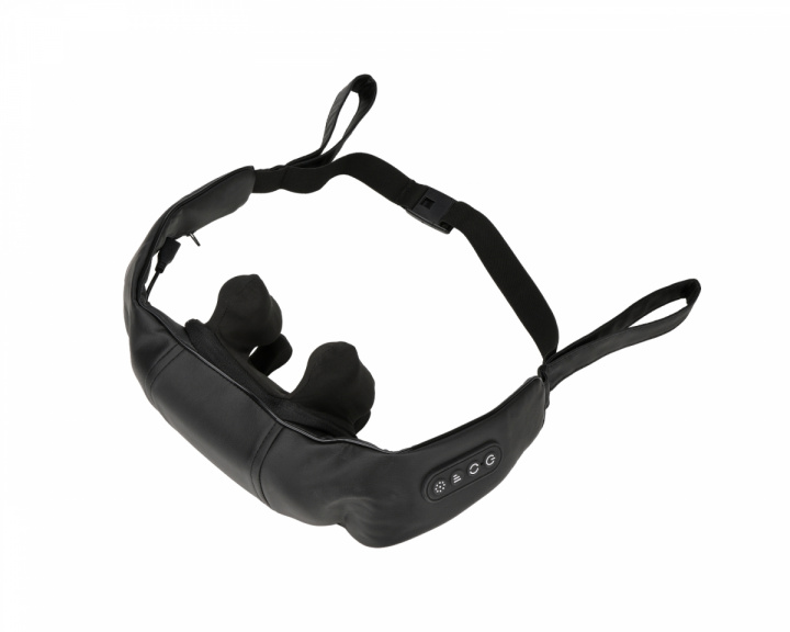  Shiatsu Nakke- og Rygmassageapparat med varme – Sort