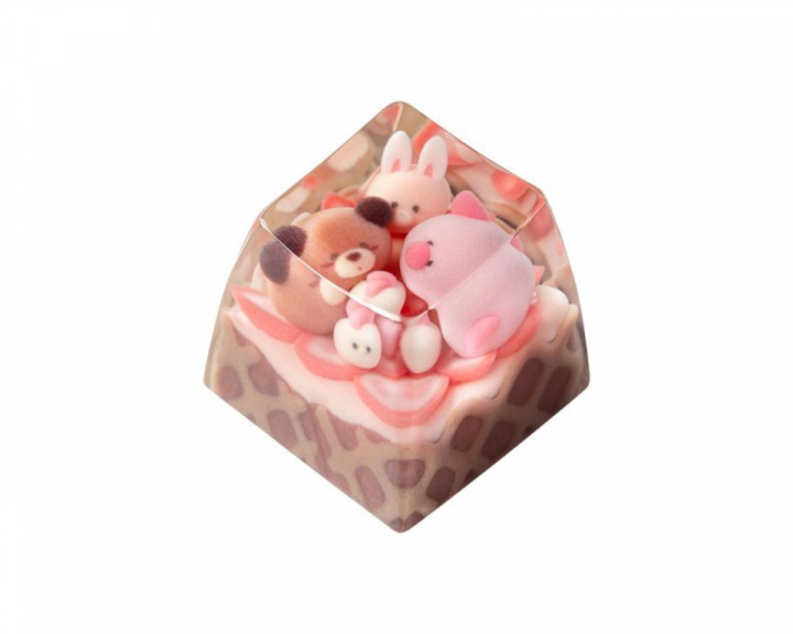 Keymoji Animal Ice Cream - Strawberry