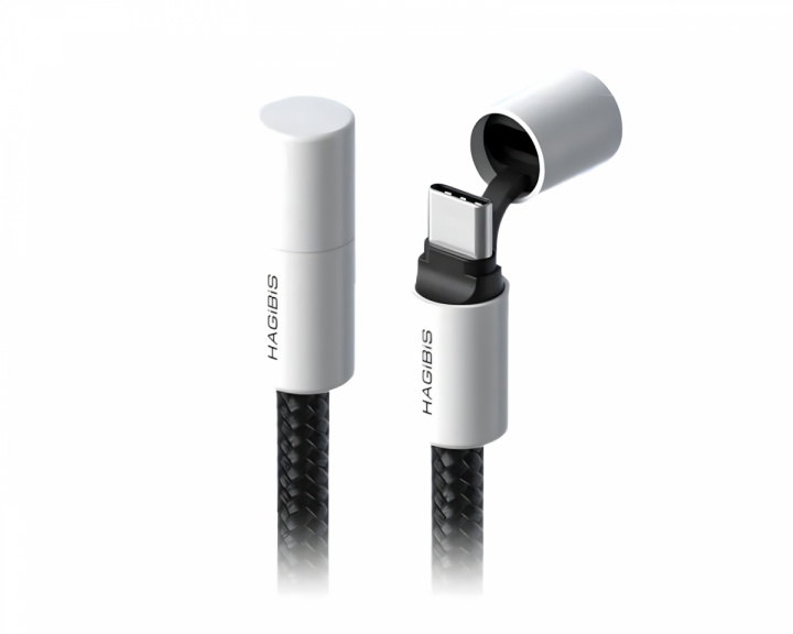 Hagibis USB-C Opladningskabel Sort - 1,2 m