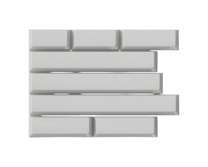 KBDfans PBTfans Klein Blue R3 - White spacebar kit