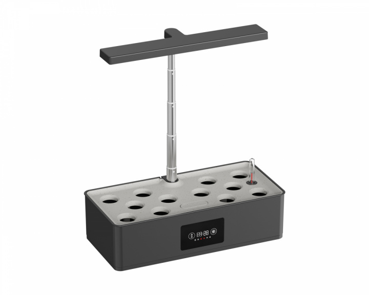  Hydroponisk Dyrkningssystem med LED – Indendørshave til 12 Planter