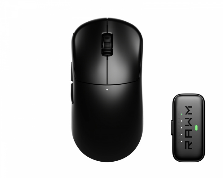 RAWM Leviathan V4 Dual 8K Trådløs Gamingmus - Sort
