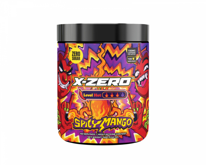 X-Gamer X-Zero Spicy Mango - 100 Portioner