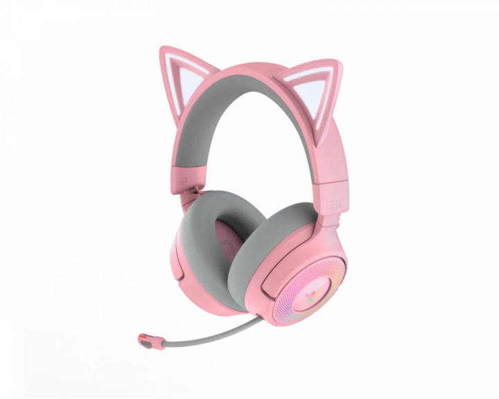  Kraken Kitty V3 PRO Trådløst Gaming Headset - Quartz