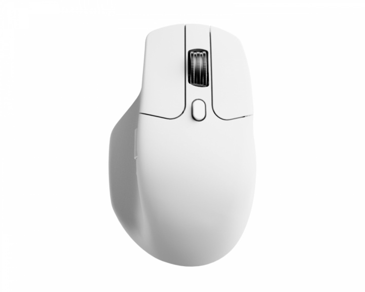 Keychron M6 8K Trådløs Mus - Hvid