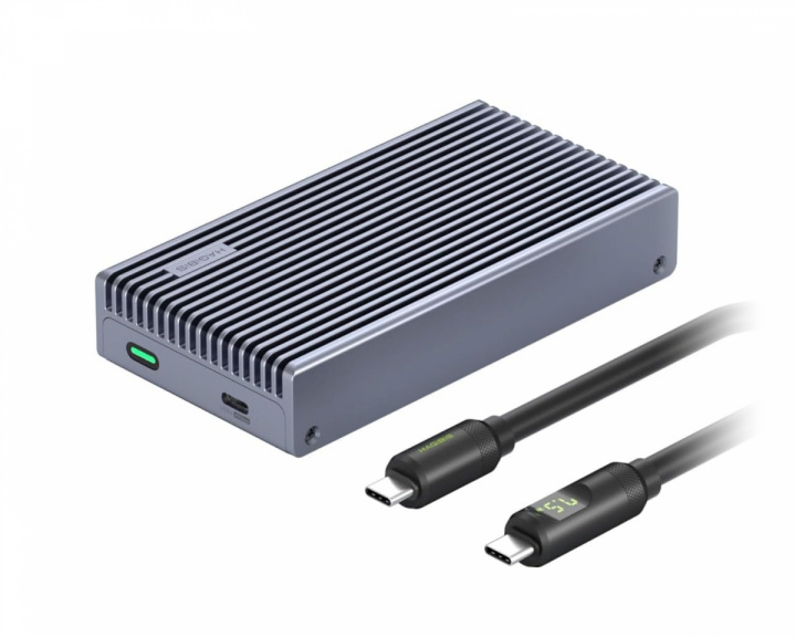  USB-C 40Gbps Eksternt Harddiskkabinet