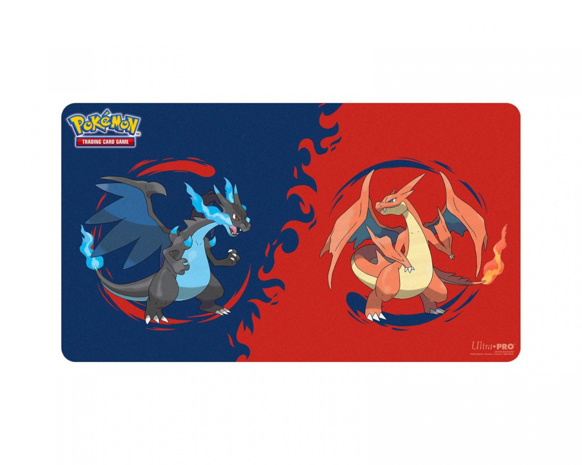 Pokémon Playmat Mega Charizard X/Y - MaxGaming.dk
