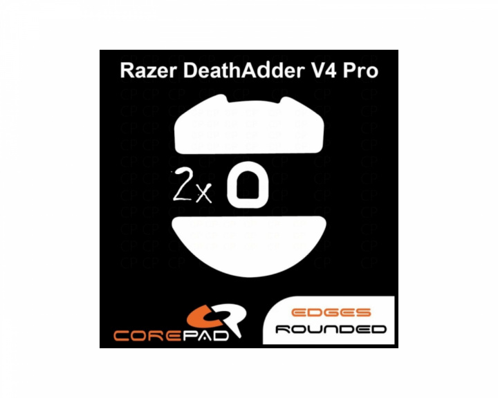  Soft Grips Til Razer DeathAdder V4 PRO - sort