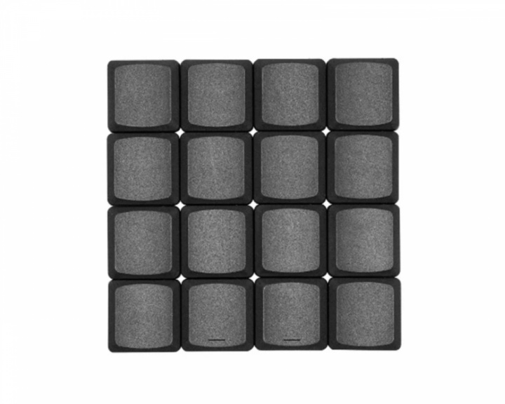  THT Doubleshot PBT Shine-through Low-Profile 18-Tast - MX - Sort