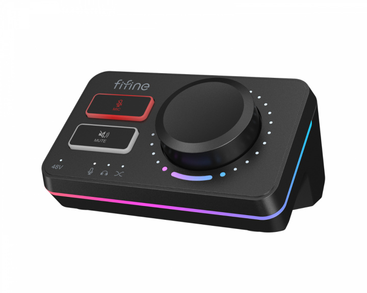  AmpliGame SC9 Audio Mixer - Black