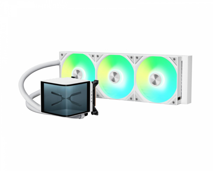  Panorama Upgraded A-RGB 360mm Liquid Cooler - White
