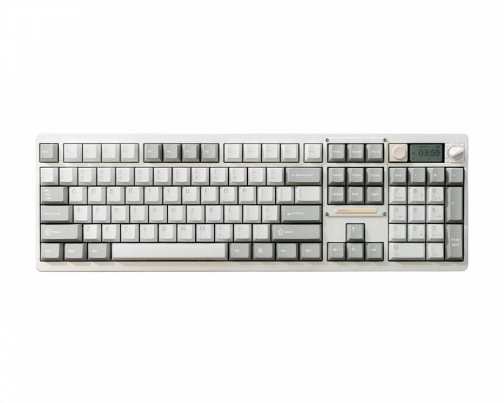  ND104 Trådløst Tastatur - Lunar White [WS Breeze]