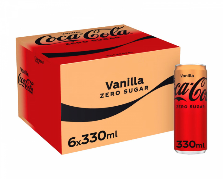 Coca-Cola Zero Vanilla 6-pak 33cl