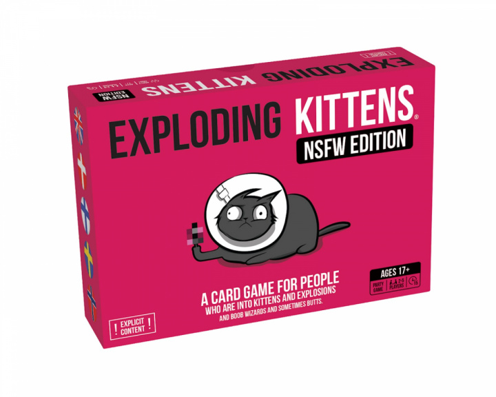  Exploding Kittens (NSFW Edition) - Brætspil (Nordic)