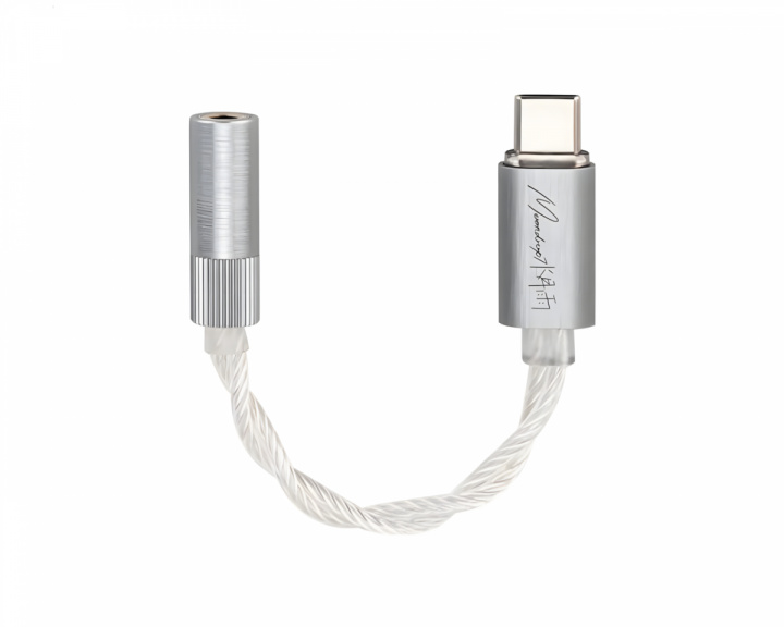  Echo-A USB-C til 3,5 mm Adapter - Portable DAC/AMP med Mikrofon